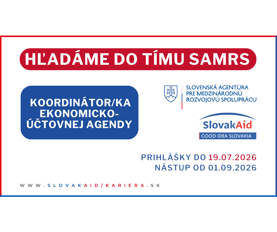 titulná grafika: otvorená pozícia v SAMRS
